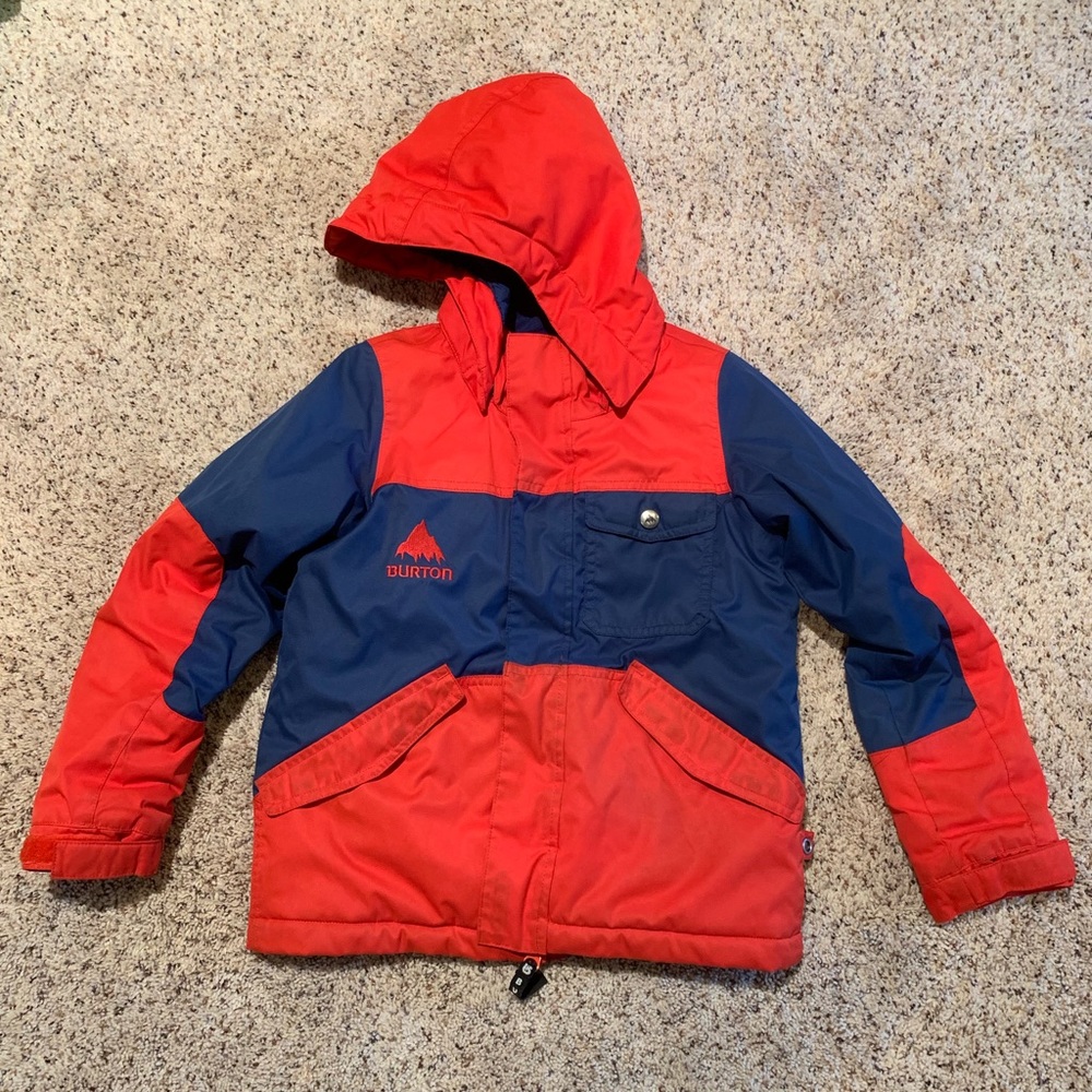 Boys Burton dryride snowboard jacket size 5/6